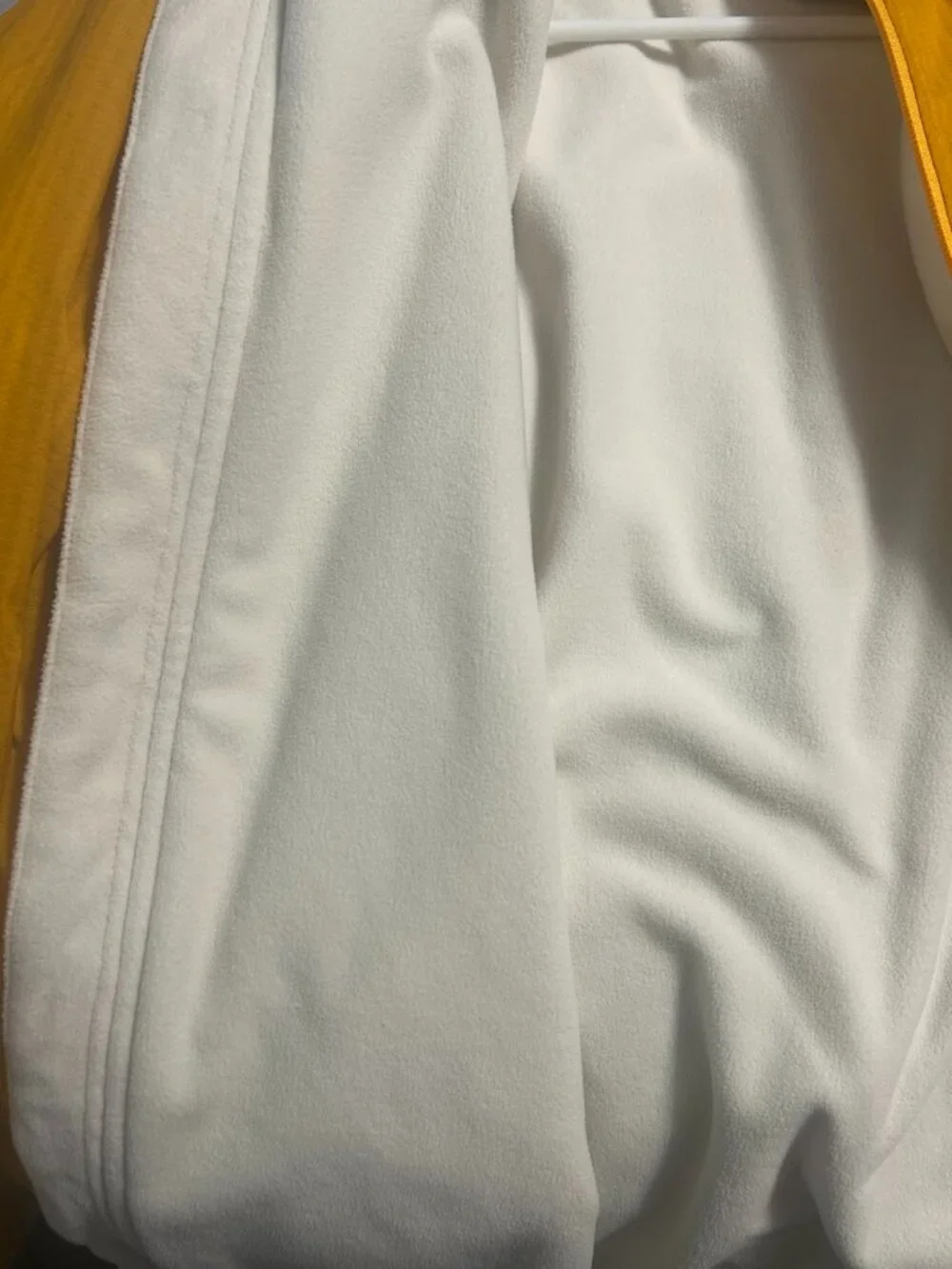 The North Face Yellow Coyote Tower Fleece-Lined Rain Jacket Men's XL